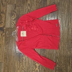Hollister pink cardigan